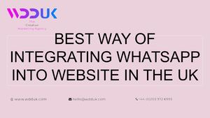 Best Way Of Integrating Whatsapp Into Website In The Uk