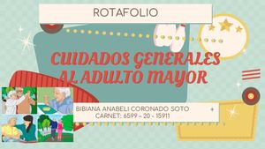 Rotafolio De Cuidados Al Adulto Mayor