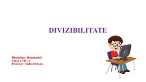 Divizibilitate