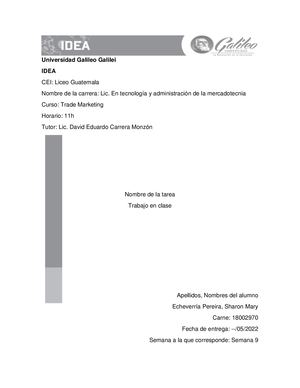 Proyecto Trade Marketing