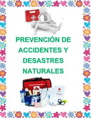 Prevención y atención de emergencias