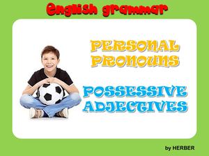 Possessive Adjectives Ppt Flashcards Fun Activities Games 42226