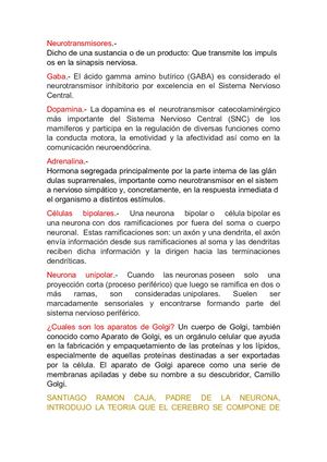 Glosario De Psicofisiologia