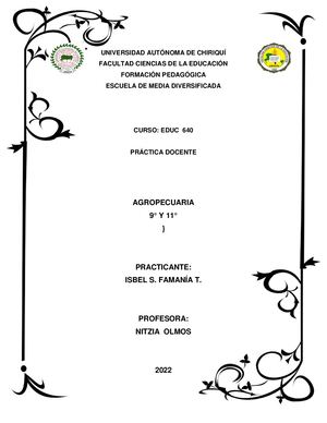 Prática Docente Isbel