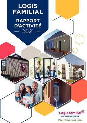 Rapport D'activité 2021 Logis Familia