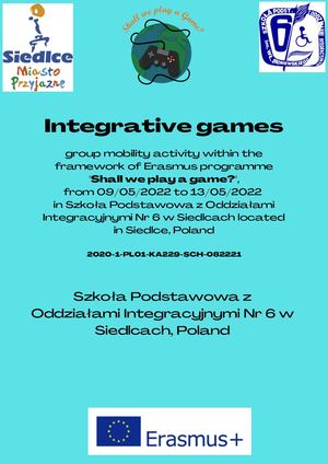 Integrative Games Shall We Play A Game Erasmus+