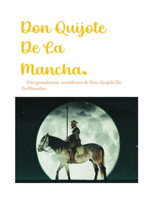 Don Quijote De La Mancha