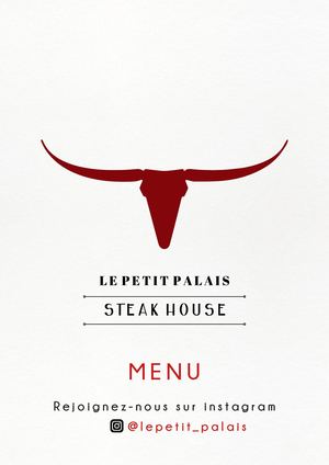 Menu Le Petit Palais