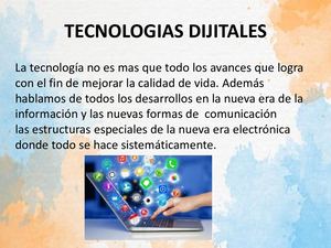 Tecnologias Dijitales.