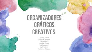 Organizadores gráficos creativos