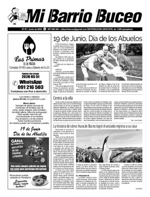 Mi Barrio Buceo Nro 67 Baja