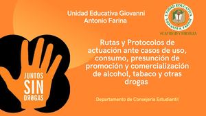 Rutas Y Protocolos Ante Situaciones De Drogas Docentes