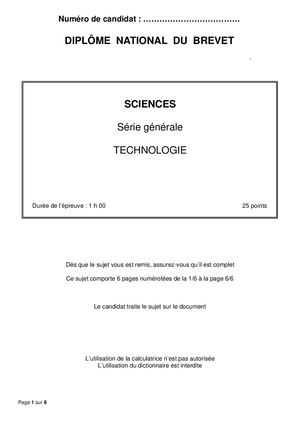 Sujet Dnb Blanc 2020 Echographe N°2