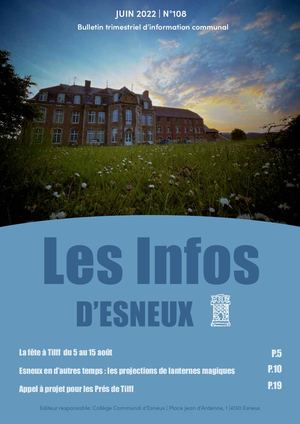 Les infos d'Esneux n°108 - Juin 2022