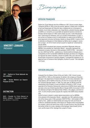 Biographie Vincent Lemaire