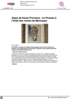 14/06/2022 - Aix-en-Provence / Manosque - Résultats Vente De Prestige Du 11 Juin 2022