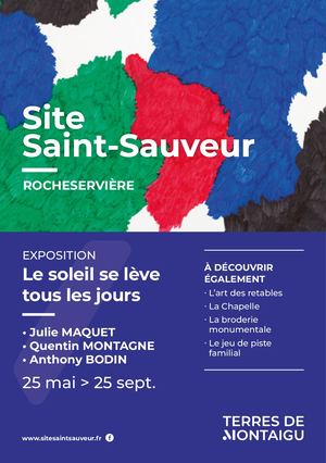 Dépliant Exposition d'été 2022 - Site Saint Sauveur