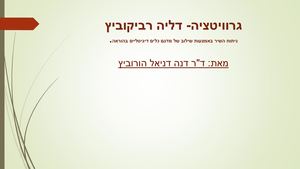 גרוייטציה סופי-דר דנה דניאל הורוביץ.