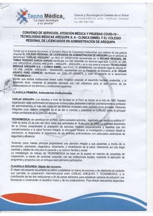 Convenio Con Clinica Emmel