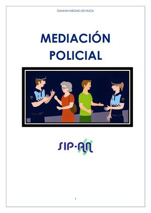 37-22 MEDIACIÓN  POLICIAL
