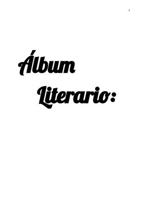 Album Literario