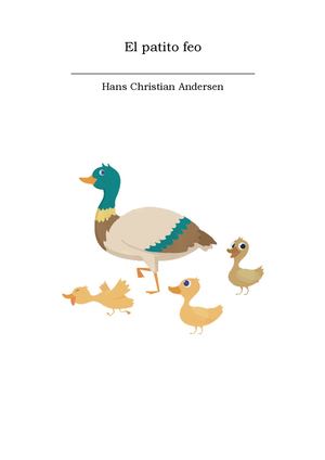 Pdf cuento patito feo