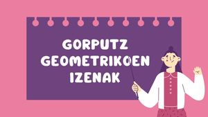 Gorputz Geometrikoen Izenak