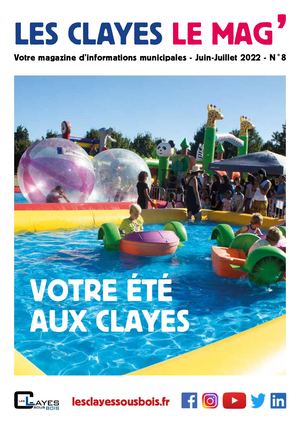 Les Clayes Le Mag' #8 - Juin/juillet 2022