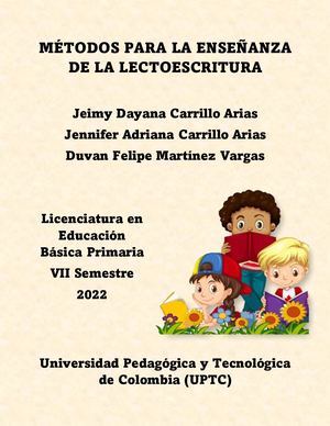 Métodos para la Enseñanza de la Lectoescritura