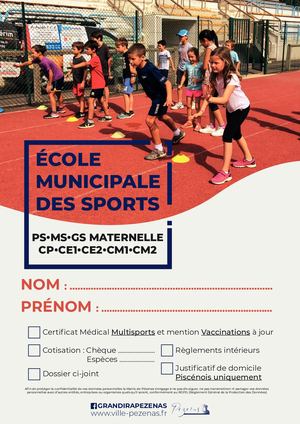 Dossier ÉCole Municipale Des Sports
