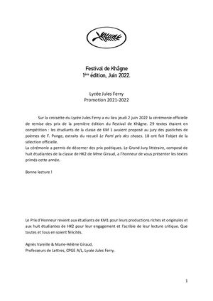 Festival De Khâgne Ferry Juin 2022 (2)