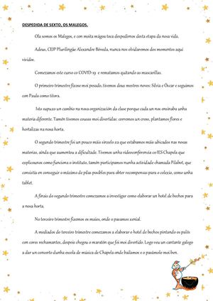 Folerpas Despedida 6to 2022