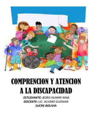 Revista Informativa Educativa Atencion Y Comprension A La Discapacidad