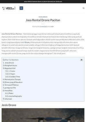 089685617675 -jasa Rental Drone Pacitan