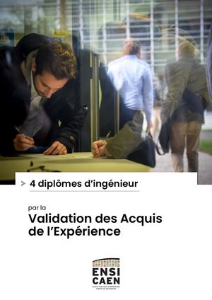 Plaquette VAE ENISICAEN 2022