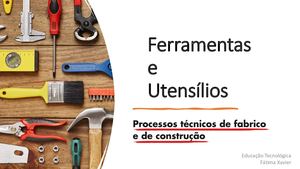Ferramentas e Utensílios