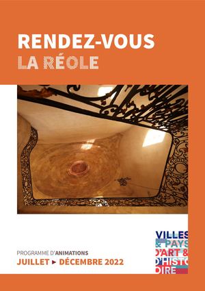 RENDEZ-VOUS LA REOLE ETE-AUTOMNE-HIVER 2022