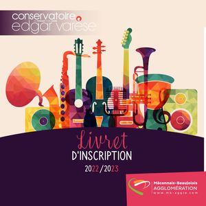 Livret Inscription Conservatoire Edgar Varèse 2022 2023 Stc