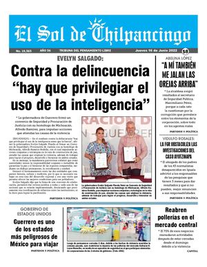 El Sol De Chilpancingo 16 Junio 2022