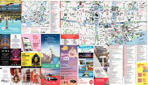 MONTRÉAL - Carte Touristique Officielle 2022 2023