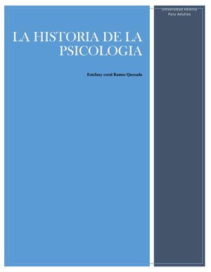 Historia De La Psicologia Practica Final Pdf