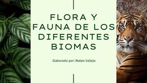 Flora Y Fauna De Los Biomas Revista Digital