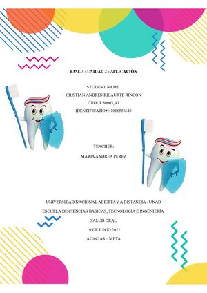 Comic Salud Oral