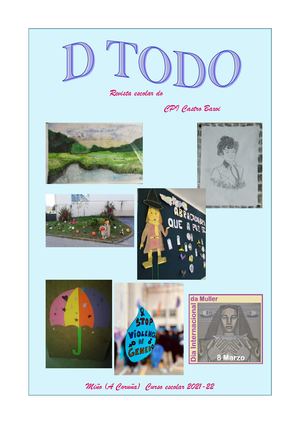 D Todo Revista escolar CPI Castro Baxoi Curso 21-22