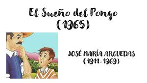 El Sueño Del Pongo