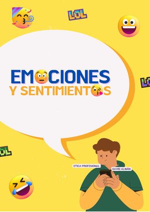 ÁLbum Emociones Y Sentimientos Ética profesional