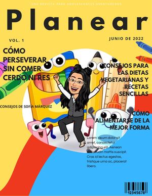 Portada Cuaderno Infantil Rosa Amarillo