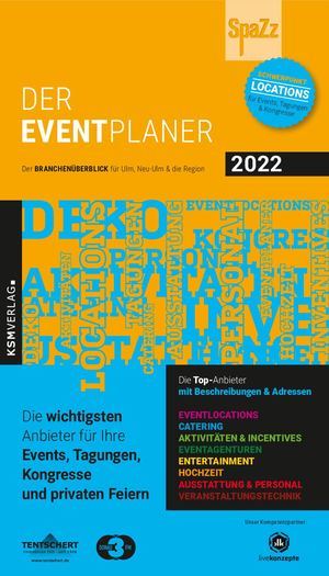 Der Eventplaner Ulm/Neu-Ulm 2022