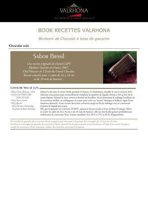 Book Recettes Valrhona Bbc Base Ganache