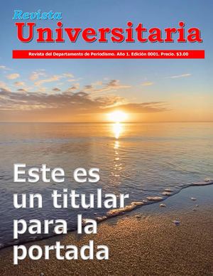 Revista Universitaria